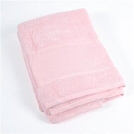 Badhanddoek  kleur 041  met Aïda borduurrand 70x140cm