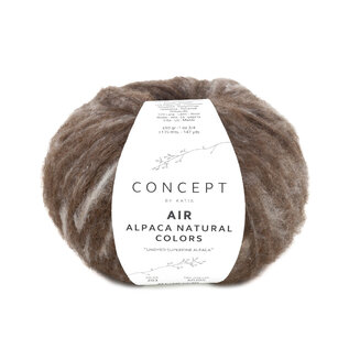 AIR ALPACA NATURAL COLORS 203 Bruin-Beige bad 62799