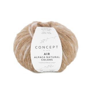 AIR ALPACA NATURAL COLORS 201 Camel-Ecru bad 62797