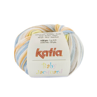 Katia BABY JACQUARD 98 Pastel-Geel-Blauw bad 59657