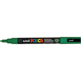 Uni Posca Marker, 0,9-1,3 mm lijn, PC-3M, green