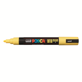 Uni Posca Marker, 2,5 mm lijn, PC-5M, 1 stuk, yellow