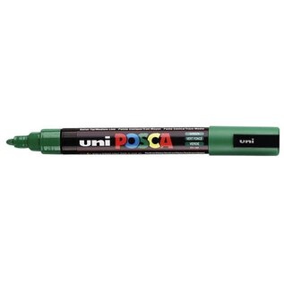 Uni Posca Marker, 2,5 mm lijn, PC-5M, 1 stuk, green