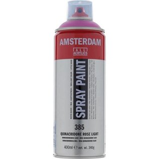 Amsterdam Spray paint 400 ml Quinacridoneroze Licht 385