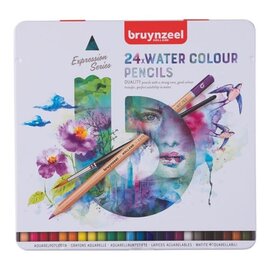 BRUYNZEEL Expression aquarelpotloden 24st.