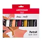 AMSTERDAM Standard Series acrylverf portret set | 6 x 120 ml