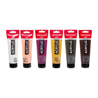 AMSTERDAM Standard Series acrylverf portret set | 6 x 120 ml