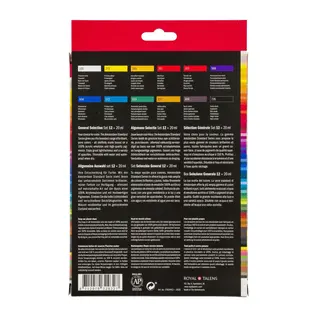 AMSTERDAM Standard Series acrylverf algemene selectie set | 12 × 20 ml