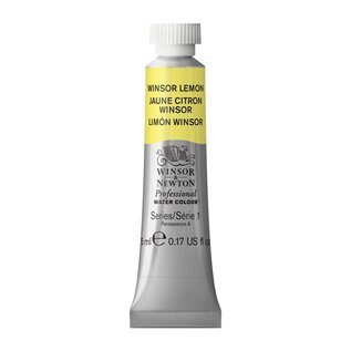 Winsor & Newton Professional Watercolour - aquarelverf - tube 5ml - serie 1 - naples geel 422