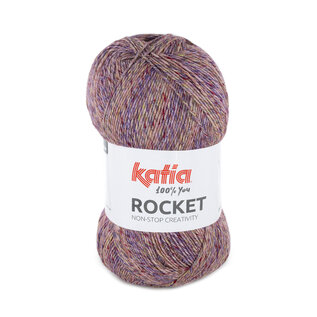 Katia ROCKET 312 Kauwgom roze-Parelachtig paars-Wijn rood bad 63738