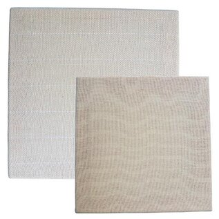Set van twee punch frames, 25 x 25 x 1.5cm - Monk's Cloth en 20 x 20 x 1.5cm - Duck Fabric