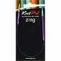 KnitPro Zing Asymmetrische Rondbreinaalden 25 cm 3,75 mm