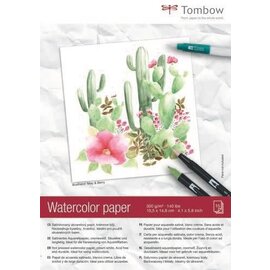 Tombow Aquarel papier A6 10,5x14,8cm 300gr 15 vellen