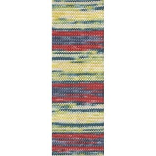 Lang Yarns Wooladdicts MOVE 0006  Rood-Geel-Blauw bad 2162