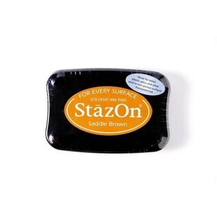 Stazon inktkussen Saddle Brown