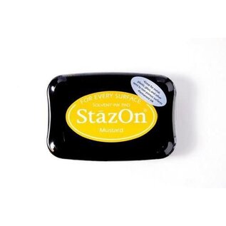 Stazon inktkussen Mustard