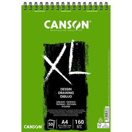 Canson Dessin XL, Drawing Dibujo, A4, 160g/m²