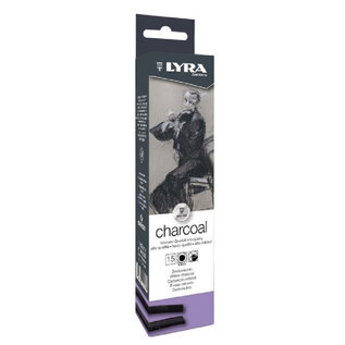 Lyra Charcoals medium doosje 15st.  Ø 5-6mm