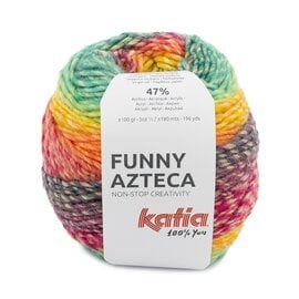 FUNNY AZTECA 200  Oranje-Groen bad 64166