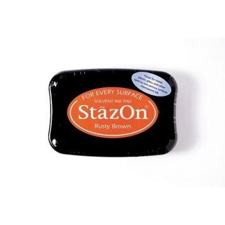 Stazon inktkussen Rusty Brown