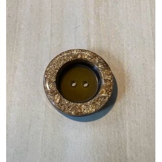 Knoop met gouden rand 0036 28mm