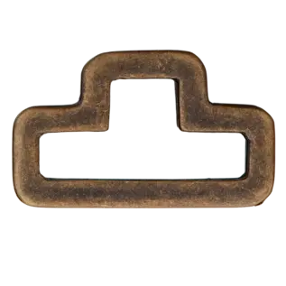 D-ring / T-ring  851 bronze antique 30mm