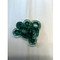 Drukknop 0026 transparant groen 13mm