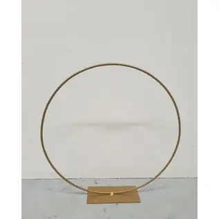 FRAME RING OP VOET 40CM GOUD