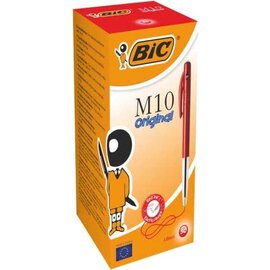 BIC: BALPEN "M10 ORIGINAL" MEDIUM 1.0MM - ROOD