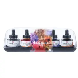 ECOLINE Vloeibare waterverf set Additioneel | 5 x 30 ml