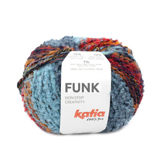 FUNK 75 Blauw-Oranje bad 64969A