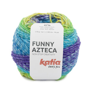 FUNNY AZTECA 202 Groen-Blauw bad 65442