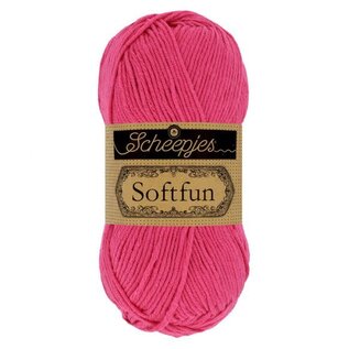 Scheepjes Softfun - 2495 Hot Pink bad 3047 - 50g