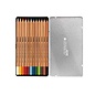 Canson Metal box with 12 REMBRANDT AQUARELL   Colouring Pencils asst'd