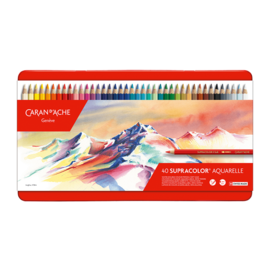 PROMO - Caran d’Ache - 40 kleuren SUPRACOLOR® Aquarelle