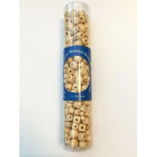 Houtenkralen assorti naturel 250 GR