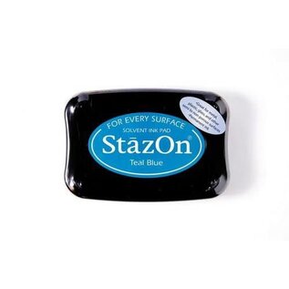 Stazon inktkussen Teal Blue