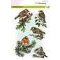 clearstamps A5 - Vogels in de winter