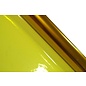 Cellofaan folie geel 70x500cm
