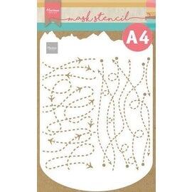 Marianne D Craft Stencil - Slimline Reizen