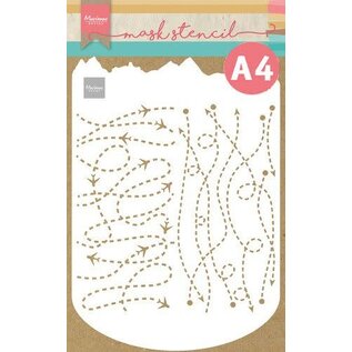 Marianne D Craft Stencil - Slimline Reizen