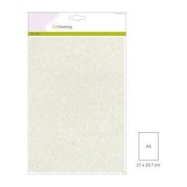 Glitterpapier 5 vel champagne +/- 29x21cm 120gr