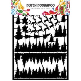 Dutch Doobadoo Dutch Paper Art A5 Santa