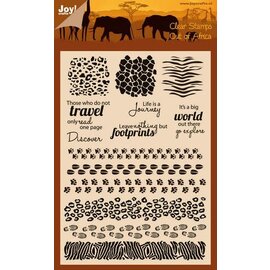 Joy! Crafts Clear stempel - Dierenprinten 148x210 mm