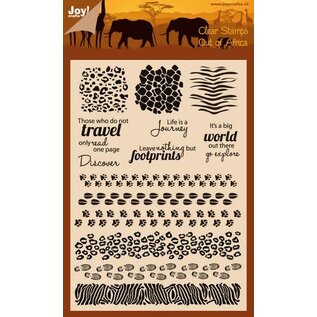 Joy! Crafts Clear stempel - Dierenprinten 148x210 mm