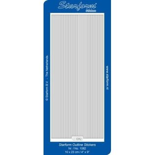 Stickers Borders 23 - Gold - PER STUK