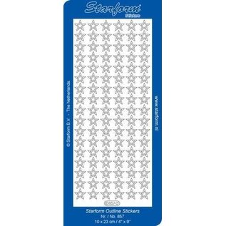 Stickers Christmas Stars 5: Small "Gold" PER VEL