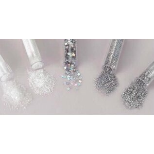 Glitterset assorti Snow White 1,8 GR 5 ST