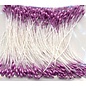 Meeldraadjes parel violet 1 mm 144 ST