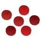 30 POMPONS ROOD 1,5 CM